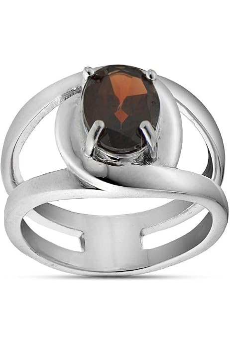 3-Stone Oval Birthstone Ring – 925 Sterling Silver, White Gold Plated, Created Green Emerald, Size 6.5 - View #5