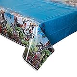 Unique Avengers Rectangular Plastic Table Cover, 54