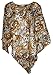 Up2date Fashion Women's Chiffon Poncho