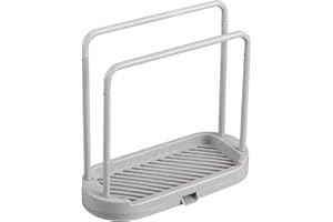 Dish Rag Holder - 20.5x9.5x20.5cm Sink Caddy, Removable Cloth Draining Rack | Polymer Sponge Shelf, Kitchen Towels Storage Tr