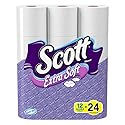 Scott Extra Soft Double Roll Bath Tissue, 12 rolls