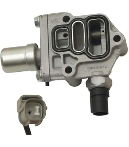 X AUTOHAUX VVT Solenoid With Gasket For Honda Accord Civic CR-V & Acura ILX TSX – Replaces 15811-R40-A01