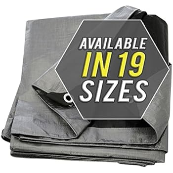 30X50 Silver Heavy Duty Tarp Tarpaulin Canopy Tent, Boat. RV or Pool Cover
