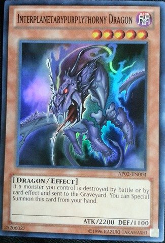 Yu-Gi-Oh! - Interplanetarypurplythorny Dragon (AP02-EN004) - Astral Pack: Booster Two - Unlimited Edition - Super Rare