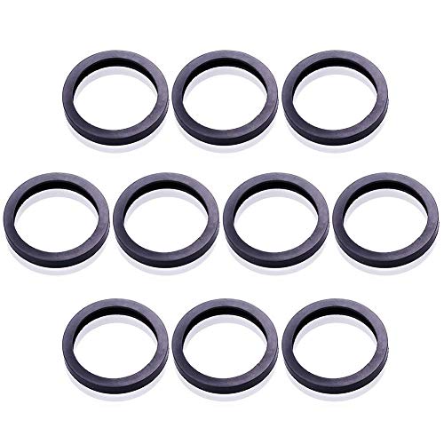 2 Gaskets+Replacement+Rubber+Universal+Plastic