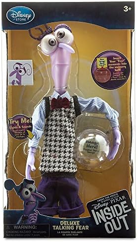 Pixar Inside Out US Disney store limited Deluxe Talking Doll chatter / Fear [PIXAR INSIDE OUT 2015 USA Disney Store Deluxe Talking Doll FEAR]