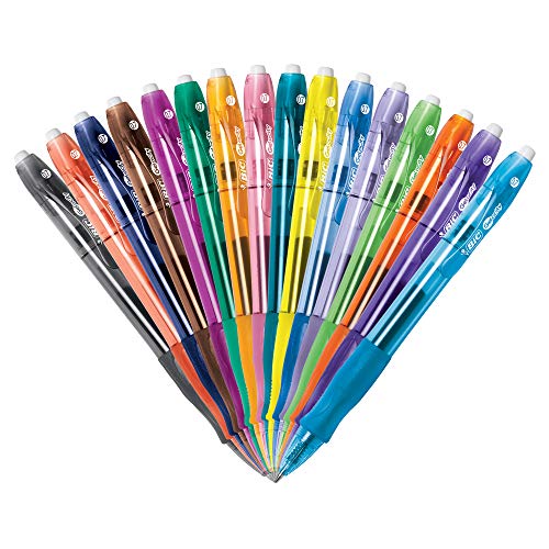 3 BIC+Gel+ocity+Original+Retractable+Assorted