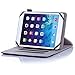 ProCase Universal 360 Rotating Stand Folio Case Cover for 7-8 inch Tablet Dragon Touch, Chromo Inc, ProntoTec, NeuTab, Nextbook, Tagital, Alldaymall, iRulu, RCA, iView Android Tablet (Black)