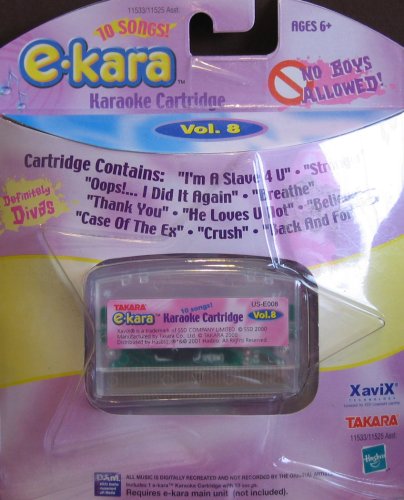 E-Kara Karaoke Cartridge: Vol 8