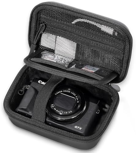 Amazon.com : Navitech Black Digital Camera Case Bag Compatible