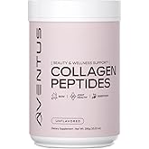 Aventus Collagen Peptides Beauty and Wellness Support for Skin, Hair, Nails, Joint Health and Digestion – Unflavored Powder 10g per Serving 29 Servings