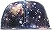 KNW-1469ALL-GX LGY Galaxy Print Brim Snapback Hat Cap