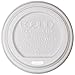 Eco-Products Compostable Coffee Cup Lids, Case of 800, White EcoLid, Fits 10-20oz Hot Cups, Made from PLA, A Renewable Material Made from Plants, ASTM, BPI-Certified