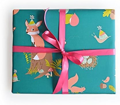 Gift Wrap Woodland Party