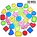 32 Pieces Gem Pool Toy Colorful Acrylic Gemstones for Pool Summer Indoor Outdoor Party Favors