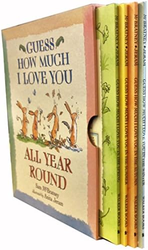 Guess How Much I Love You (All Year Round 4 Books Set: Spring, Summer, Autumn, Winter) Gift Set Ideal For All Occasions Such As Valentine, Christmas and Birthdays