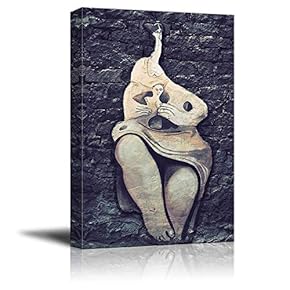 Wall26-Canvas Wall Art-Abstract Art-Giclee Painting Wall Bedroom Living House Decoration Home Art - 12x18 inches