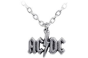 ALCHEMY GOTHIC Alchemy Rocks Ac/Dc: Lightning Logo Pendant