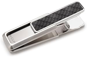 M-Clip Carbon Fiber Money Clip, Cash and Credit Card Holder, Minimalist Wallet Alternative