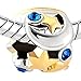 CharmSStory I Love You To The Moon And Back Blue Synthetic Crystal Charms Beads For Bracelets