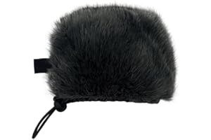Jalzdieod Outdoor Microphone Windscreen Furry Artificial Windshield Mic Cap for Zoom H5studio Studio Recording Accessory