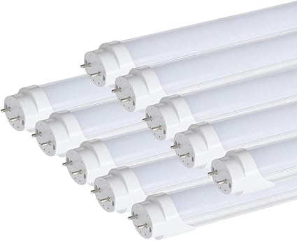 Amazon Led蛍光灯 直管 40w形 昼白色 太陽光に最も近い自然光 1cm 天井照明 高輝度 2300lm G13口金 グロー式 スタータ不要 10本入り Magokoro E Shop Led電球 通販