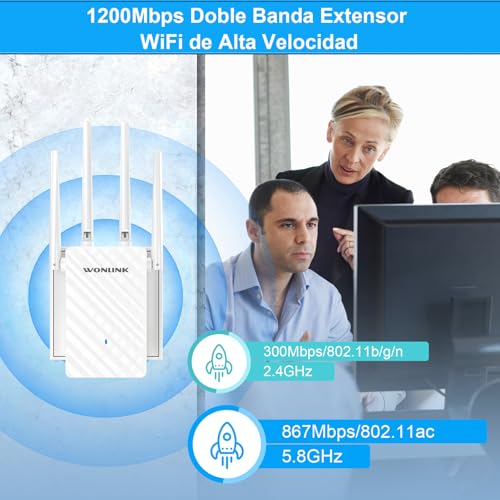 WONLINK AC1200 WiFi Signal Amplifier