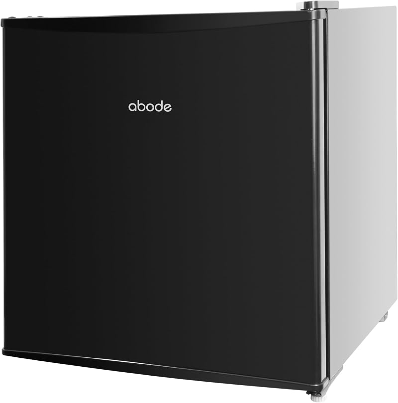 Abode Table Top Freezer 31L Black Freestanding 4 Star Reversible Door 1 Shelf