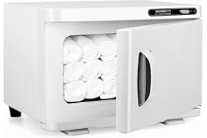 HSONBIUTY Electric Towel Warmer, Hot Towel Warmer, Professional Towel Warmer Cabinet, 8L Capacity, Hot Towel Cabinet for Spa, Beauty, Salon Use (White)