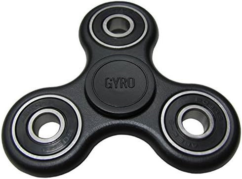 GYRO 360 Hand Spinner Fidget Toy – Helps Focusing Fight Stress Anxiety &amp; Boredom – Finger Pivot Figit Spinner Toys for Kids &amp; Adults – Long Spin Time – EDC Figets Spinners with Hybrid Ceramic Bearing