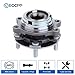ECCPP HA590125 New Front Wheel Bearing Hub LH Driver RH Pass for Infiniti EX35 EX37 FX35 FX37 FX45 FX50 G25 G35 G37 M35 M37 M45 M56 2003-2018 AWD 5 Lug