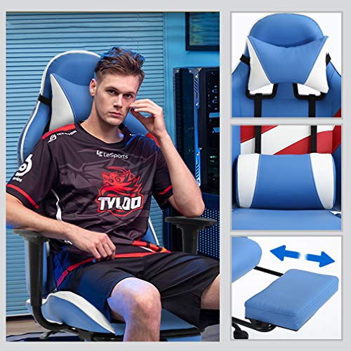 5 Ergonomic+High+Back+Executive+Leather+Computer