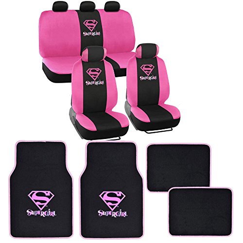 Girly Car Seat Covers and Mats for Women