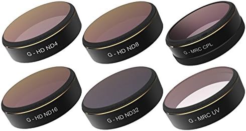 PGY Lens Filters ND4 ND8 ND16 ND32 CPL UV Camera Filter Spare Parts for DJI Phantom 4 Pro RC Drone