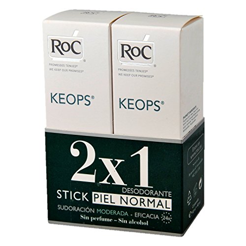 Roc Keops Stick Deodorant 2X40Ml