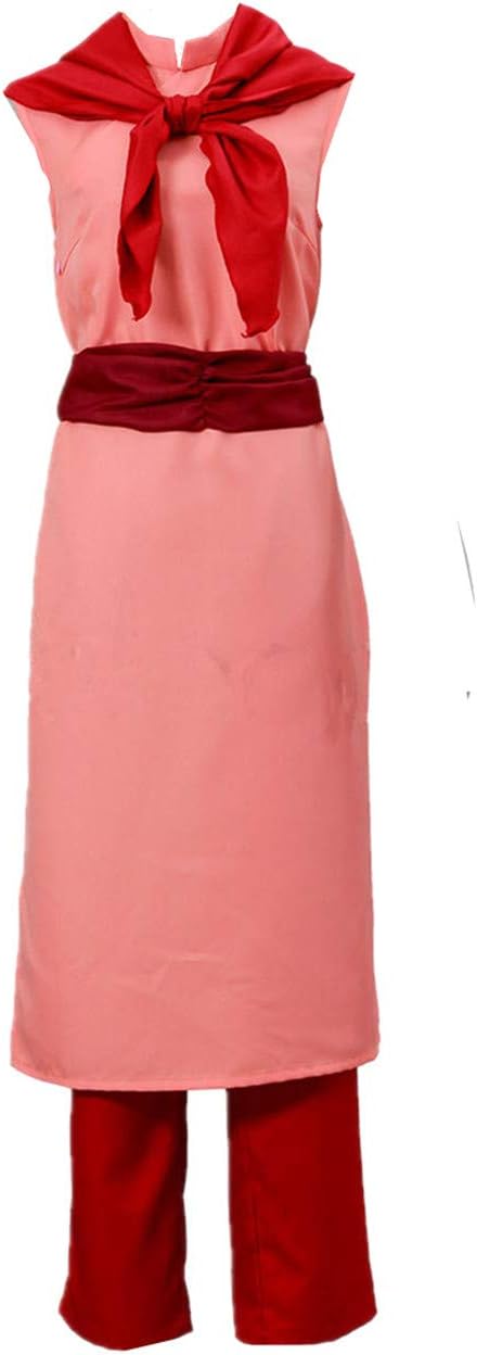 LVCOS Dragon Ball Chichi Cosplay Costume Halloween