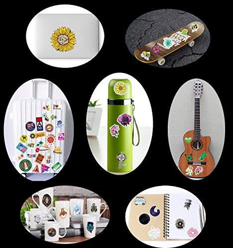 Cute Purple Stickers, Stickers Pack(50pcs),Waterproof Aesthetic Trendy Cool Vinyl Kawaii Stickers for Teen Girls Kids Boys,Water Bottle Phone Ipad Laptop Luggage Skateboard Car (Purple VSCO) - Image 8