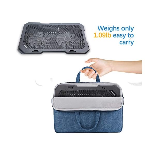 TopMate-C302-10-156-Laptop-Cooler-Cooling-Pad-Ultra-Slim-Portable-2-Quiet-Big-Fans-1300RPM-with-USB-Line-Built-in-Simple-and-Easy-Use-Design TopMate C302 10-15.6 Laptop Cooler Cooling Pad | Ultra Slim Portable 2 Quiet Big Fans 1300RPM with USB Line Built in…