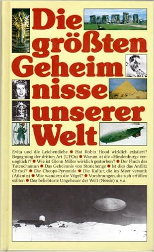 Die Grossten Geheimnisse Unserer Welt Amazon De Blundell Nigel Bucher