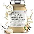 Ashwagandha Mango Sea Moss Gel Organic Fresh Fruit Infused Wild Harvested Irish Sea Moss Gel | Immune and Digestive Support | Vitamin Mineral Antioxidant Supplements | (16 oz. Ashwagandha Mango)