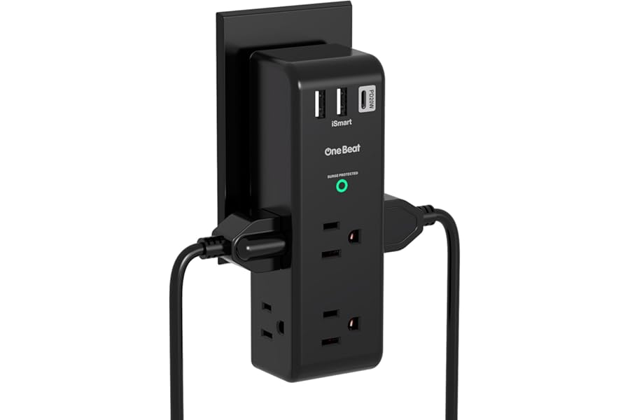 Best 3-Sided Surge Protector Outlet Extender 2026