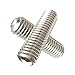 M2.5-0.45 x 3MM Socket Set Screws, Allen Socket Drive, Din 916, Stainless Steel A2, Full Thread, Bright Finish, Cup Point, Quantity 50