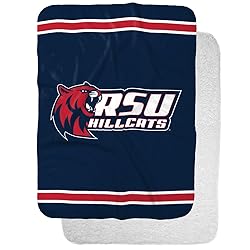Rogers State University Primary Logo Stripes Sherpa