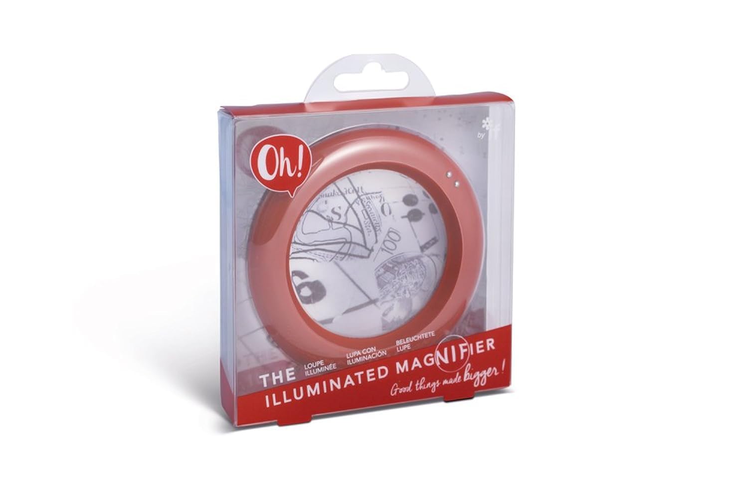 IF OH! The Illuminated Magnifier - Radiant Red