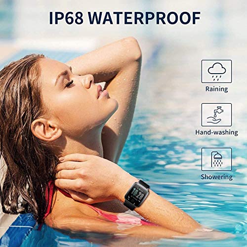Smart Watch, Popglory Smartwatch with Blood Pressure, Blood Oxygen