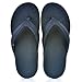 Footminders BALTRA Unisex Orthotic Arch Support Sandals (Pair) - Walking Comfort with Orthopedic Support (Men 12 - Women 13, Navy Blue)