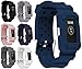 Moretek Charge2 Bands Case Anti Impact Resilient Protection Strap Rugged Band Armor Protectors Ultimate Protection from Drops and Impacts for Fitbit Charge 2 Fitness