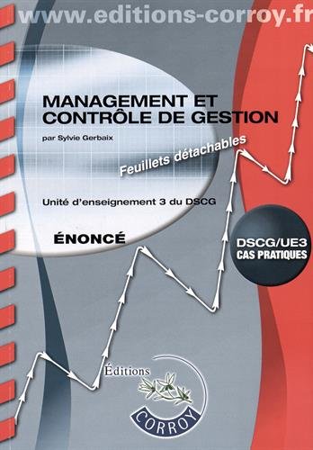 Management et contrôle de gestion
