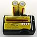 SmartLive 4 pcs 3.7V 18650 5000mah Rechargeable Lithium Battery with 18650 battery Charger