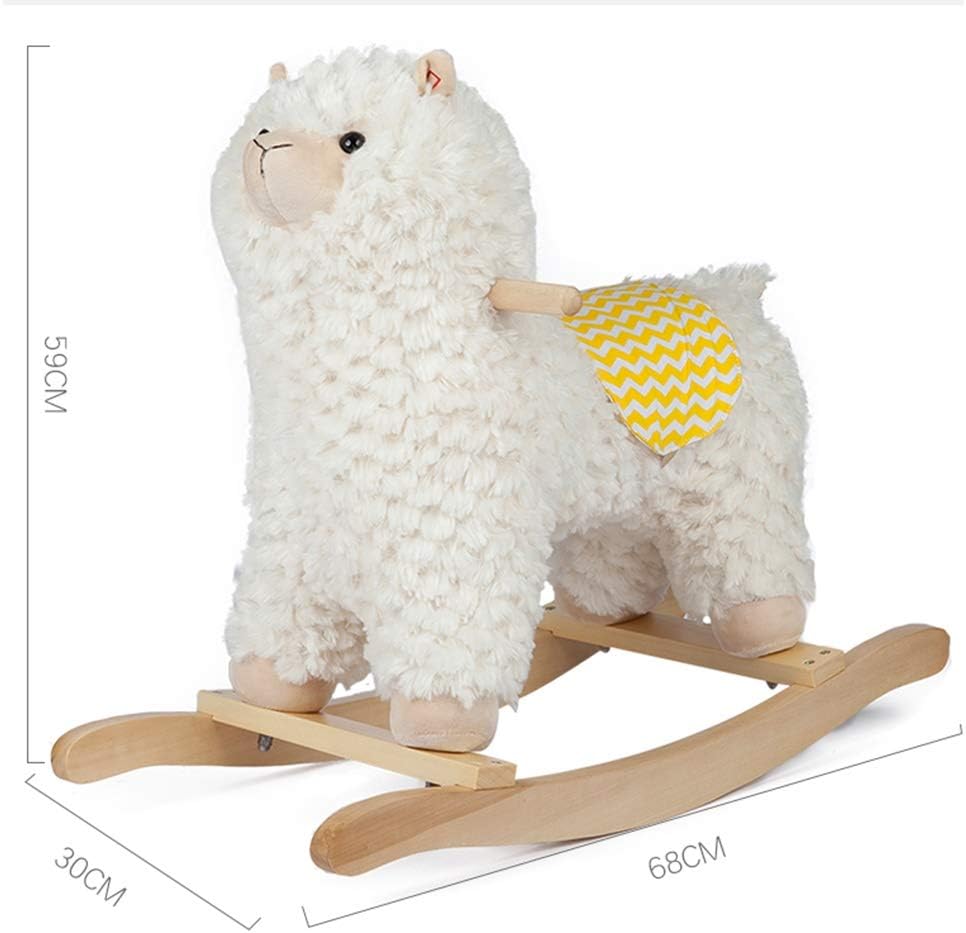 polar bear rocking horse